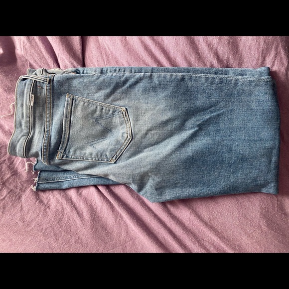Mother Jeans Stepway Fringe 